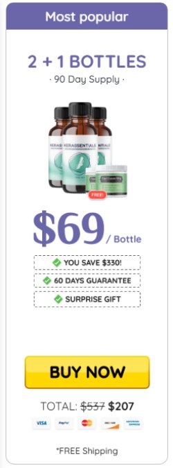 kerassentials Buy 3 Bottles