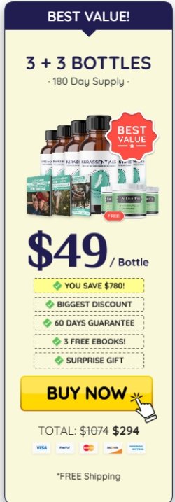 Kerassentials Buy 6 Bottles